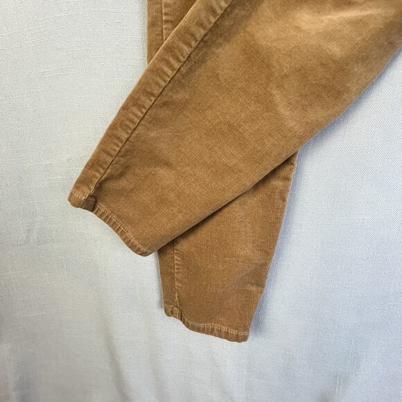 Made and Loved LOFT Corduroy High Waist Skinny Pants Size 4 27 Light Brown GORP - Picture 3 of 10